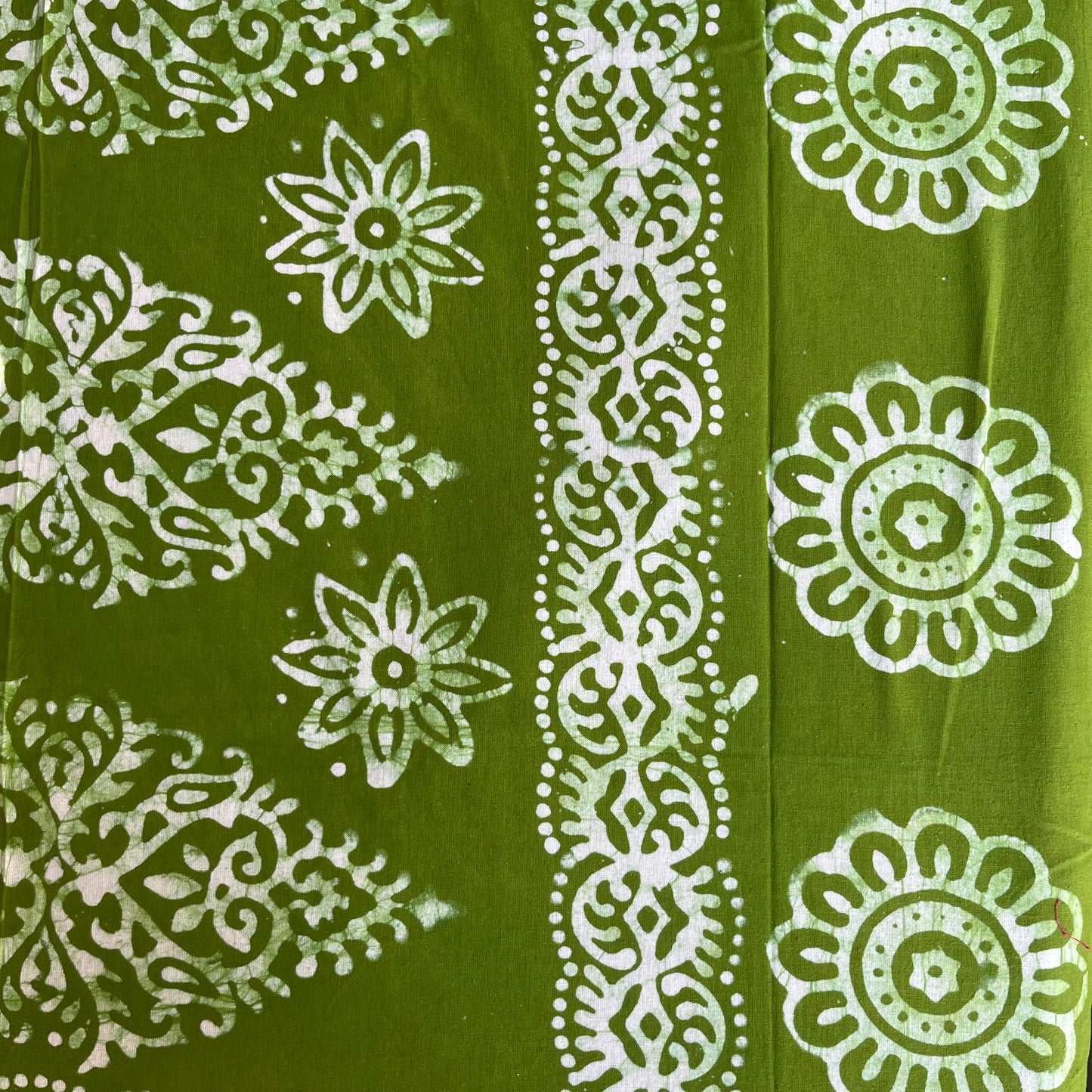 Batik Green Bedsheet