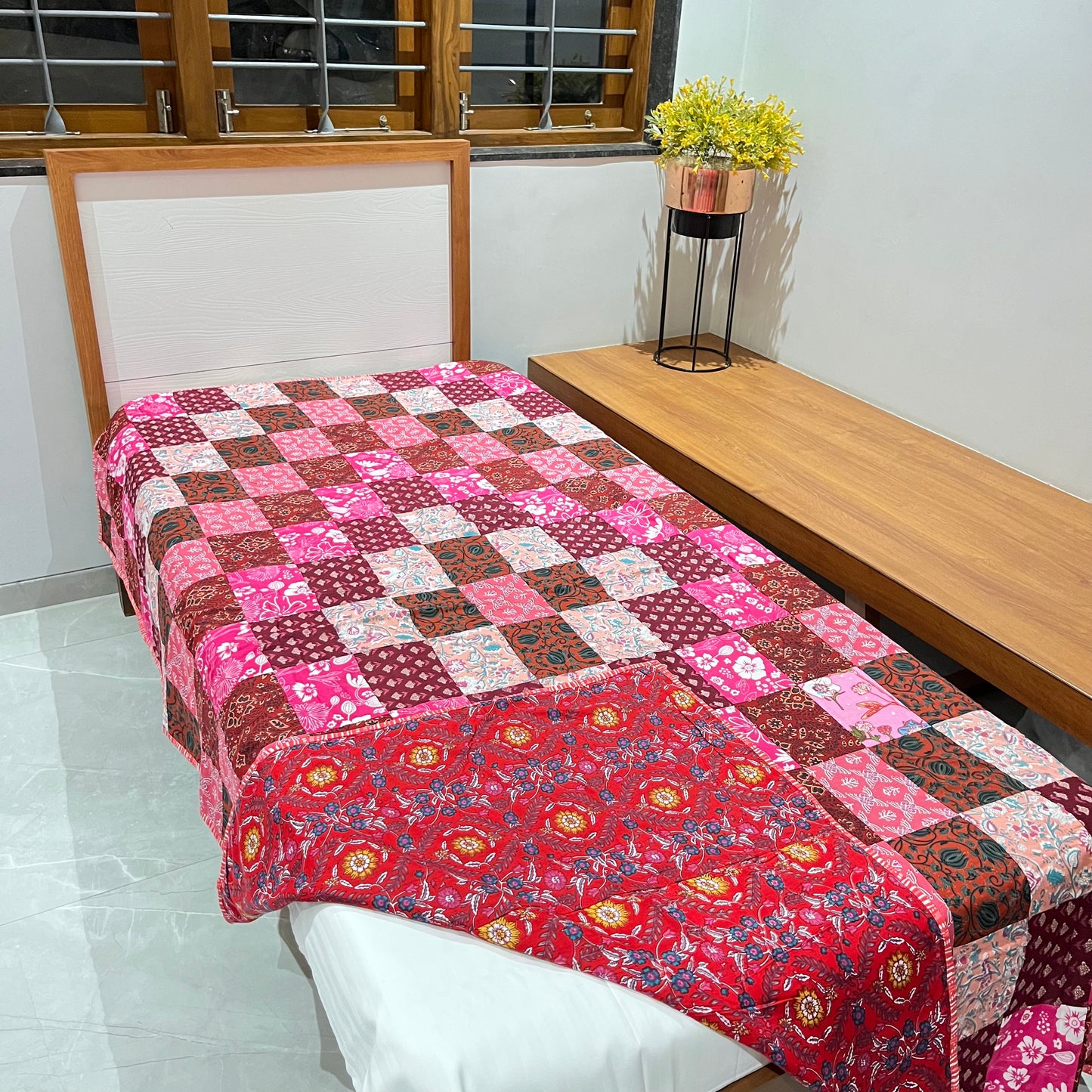 Red Mosaic Single Dohar