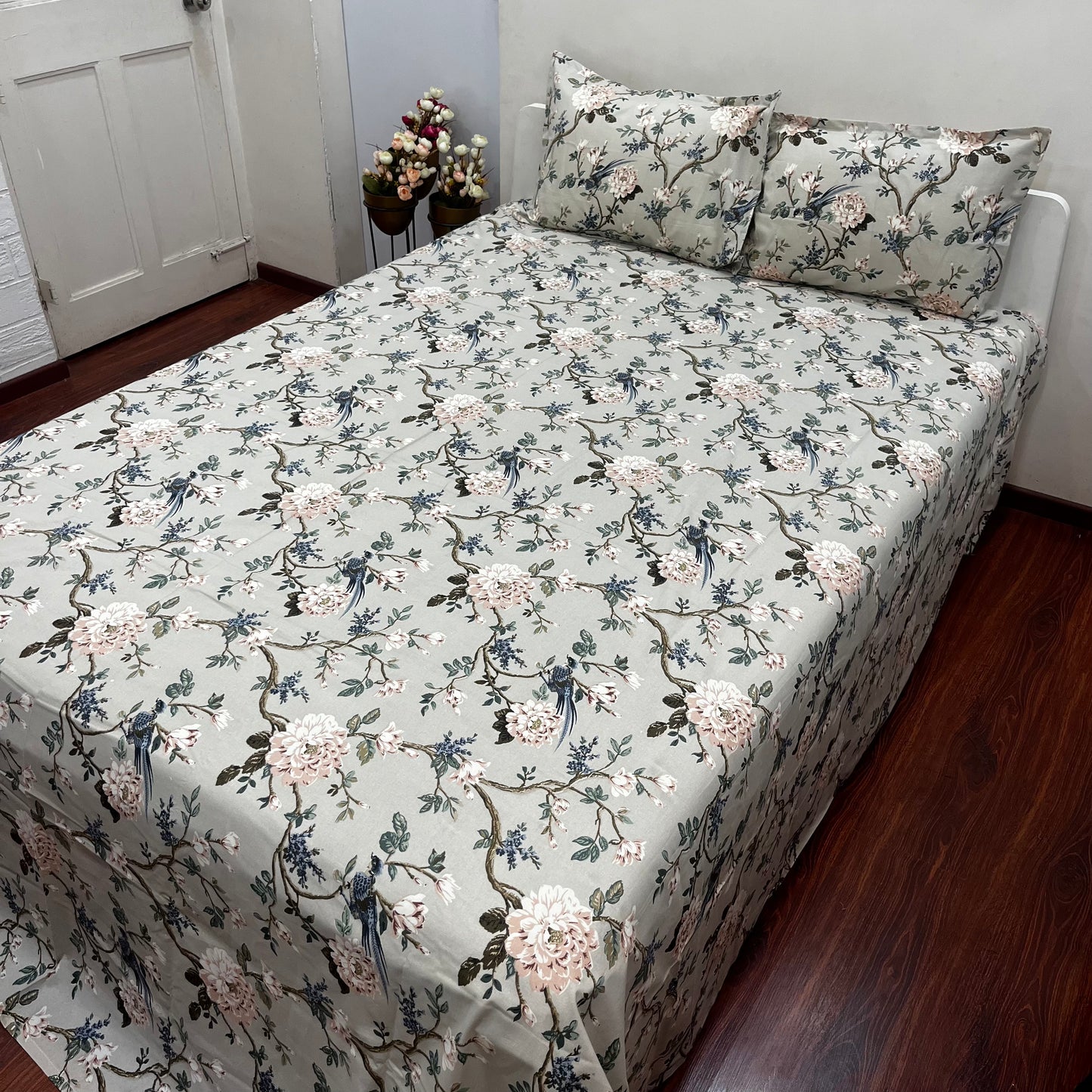 Anokhi Elegance Floral Bedsheet