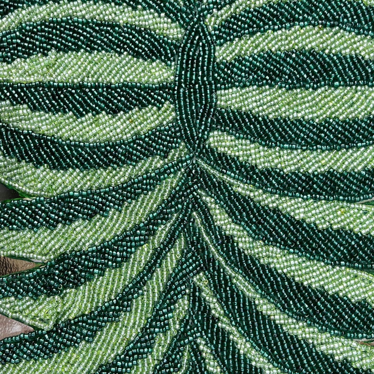Beaded Table Runner 1