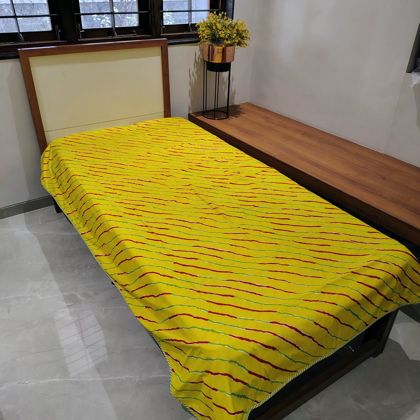 Yellow Leheriya Dohar