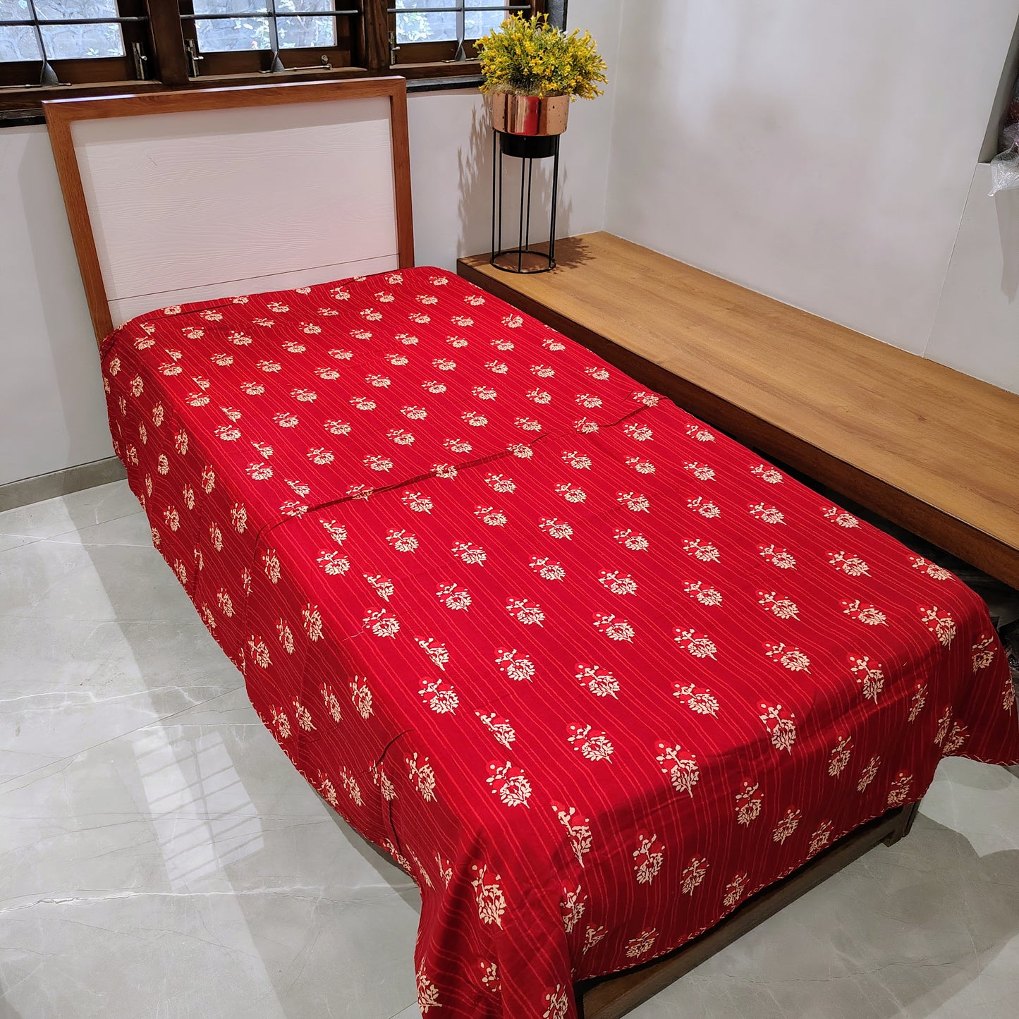 Red Ajrak Dohar