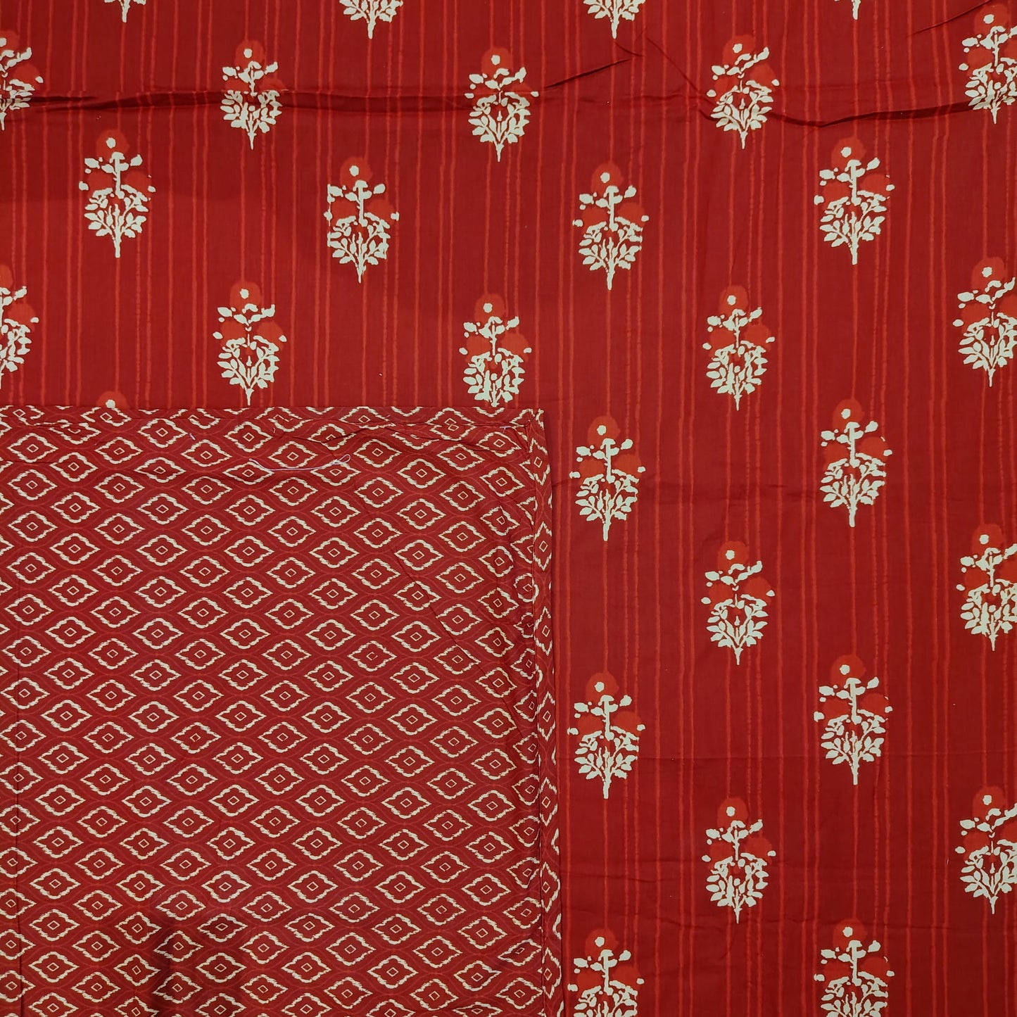 Red Ajrak Dohar