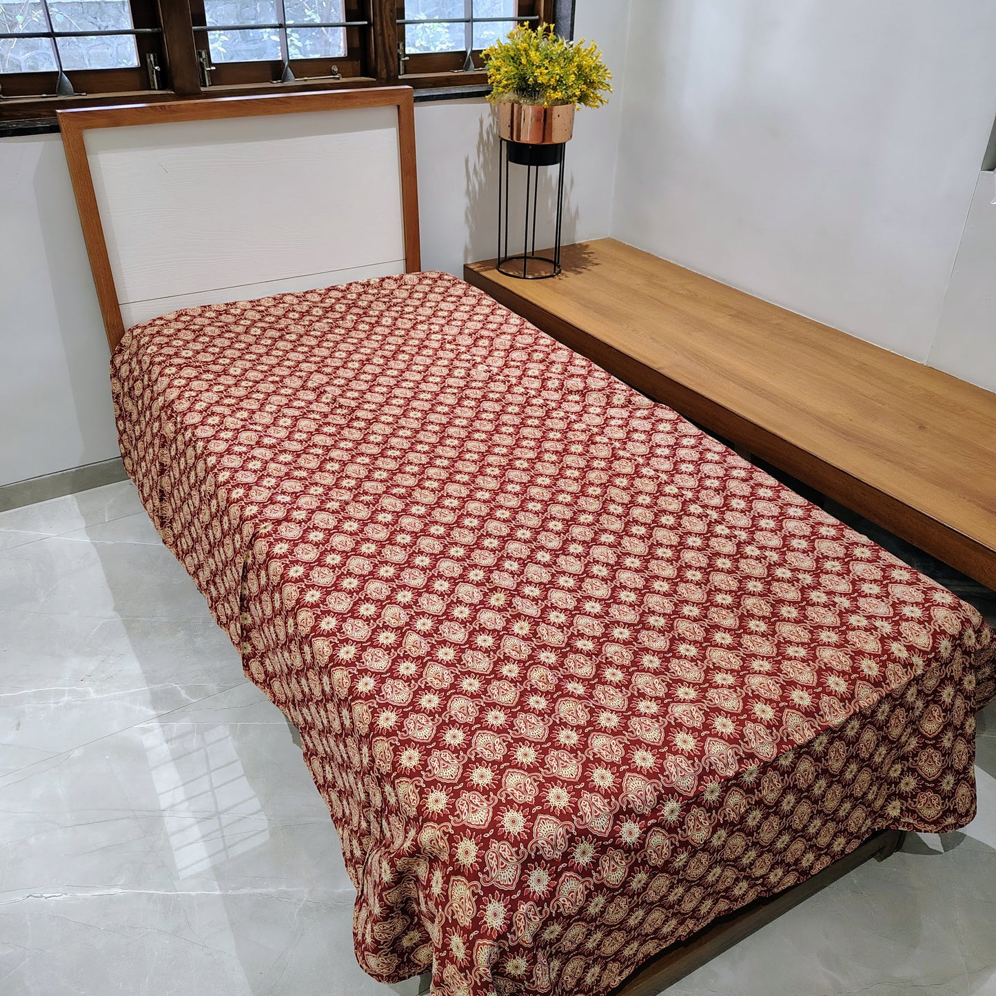Red Ajrak Dohar