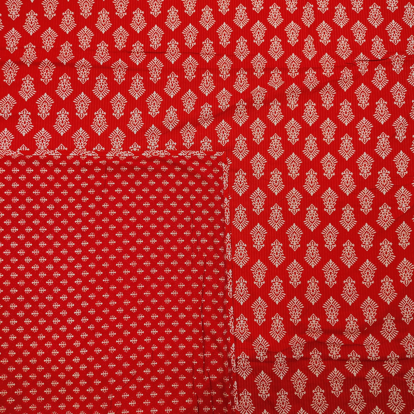 Red Ajrak Dohar