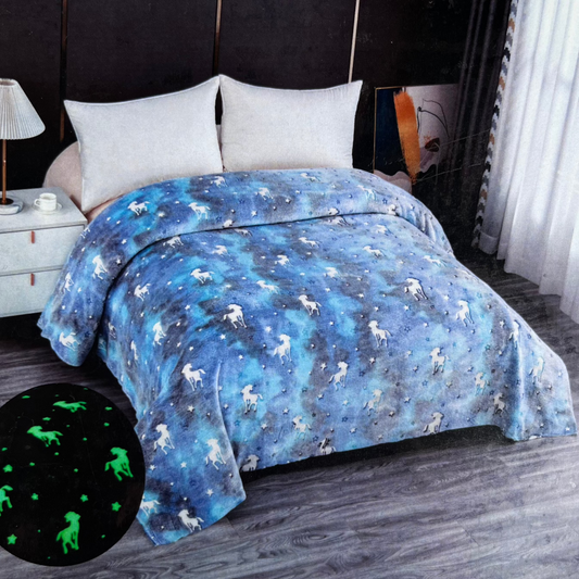 Blue Glow Blanket