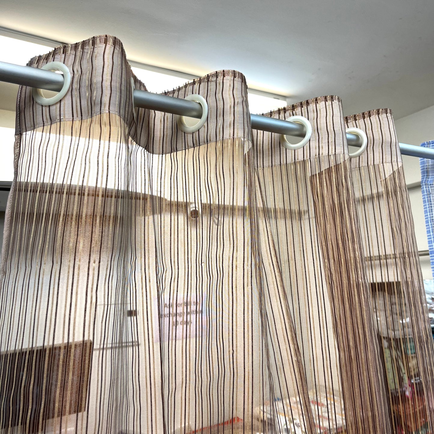 Stripe Sheer Curtains