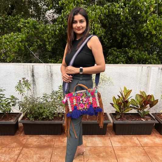 Blue Banjara Bag