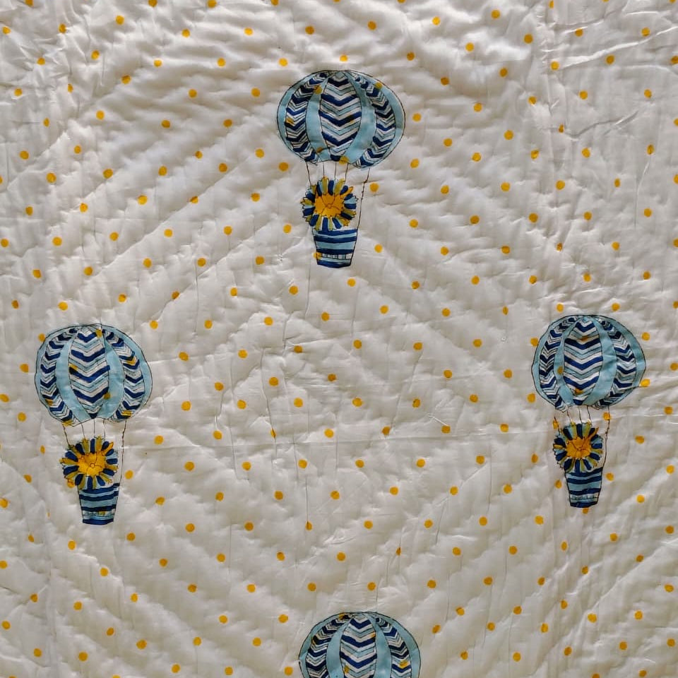 Hot Air Ballon Blanket