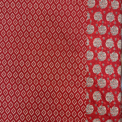 Timeless Red Ajrak Bedsheet