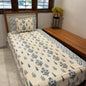 Timeless Blue Pine Ajrak Bedsheet