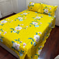 Floral Vibrant Printed Bedsheet