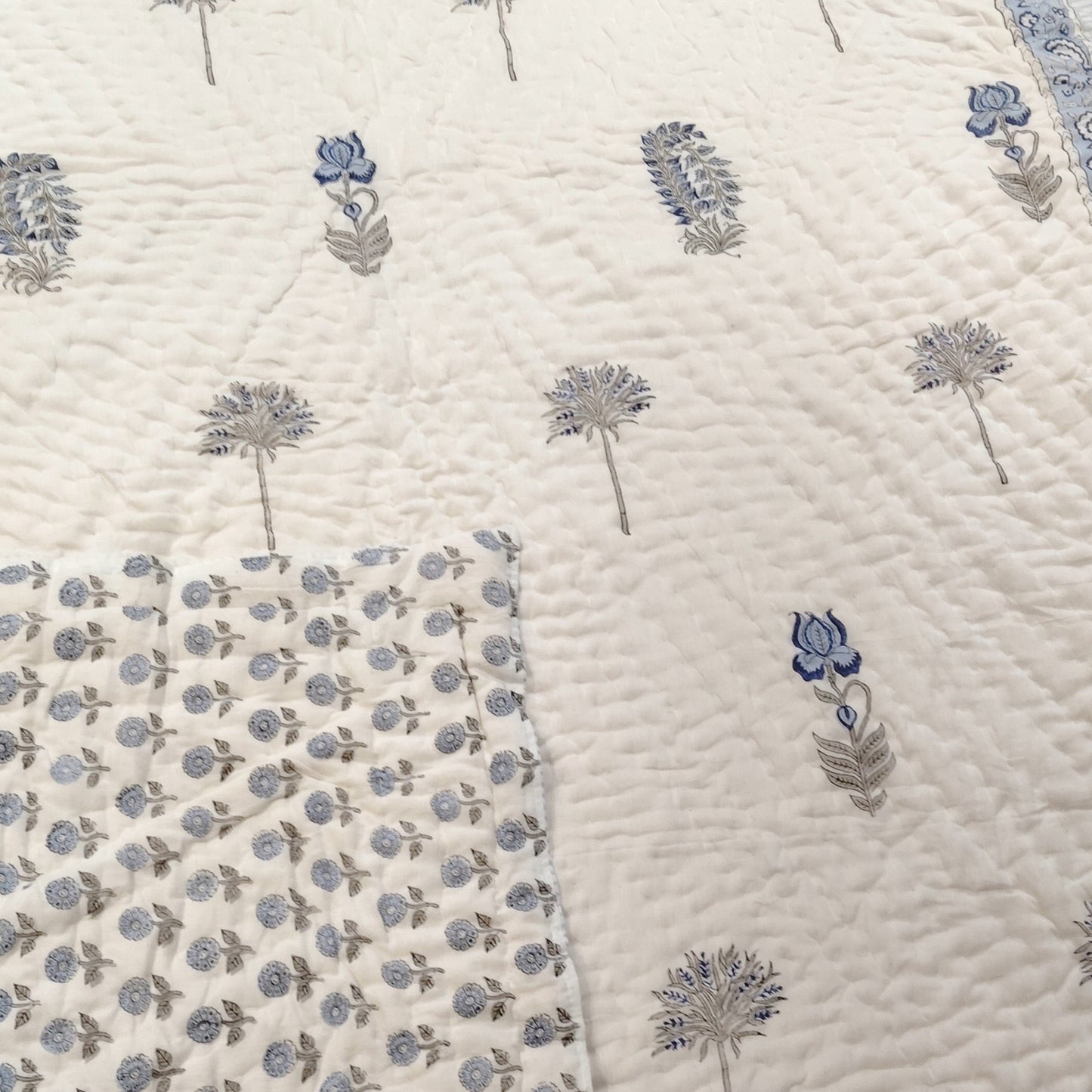 Gray & Blue Rajai Serenity