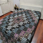Black Patchwork Dohar