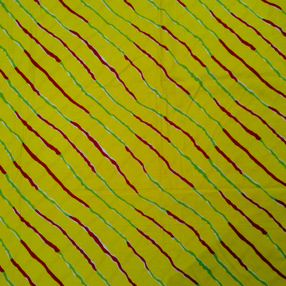 Yellow Leheriya Dohar
