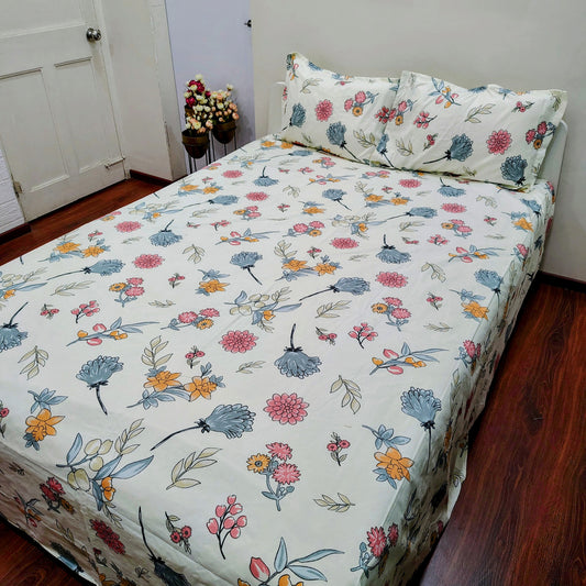 Floral Bedsheet