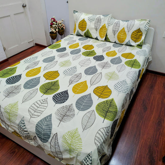 Leaves Bedsheet