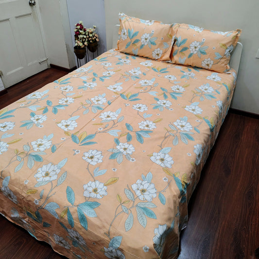 Peach Color Bedsheet