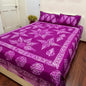 Batik Lavender Bedsheet