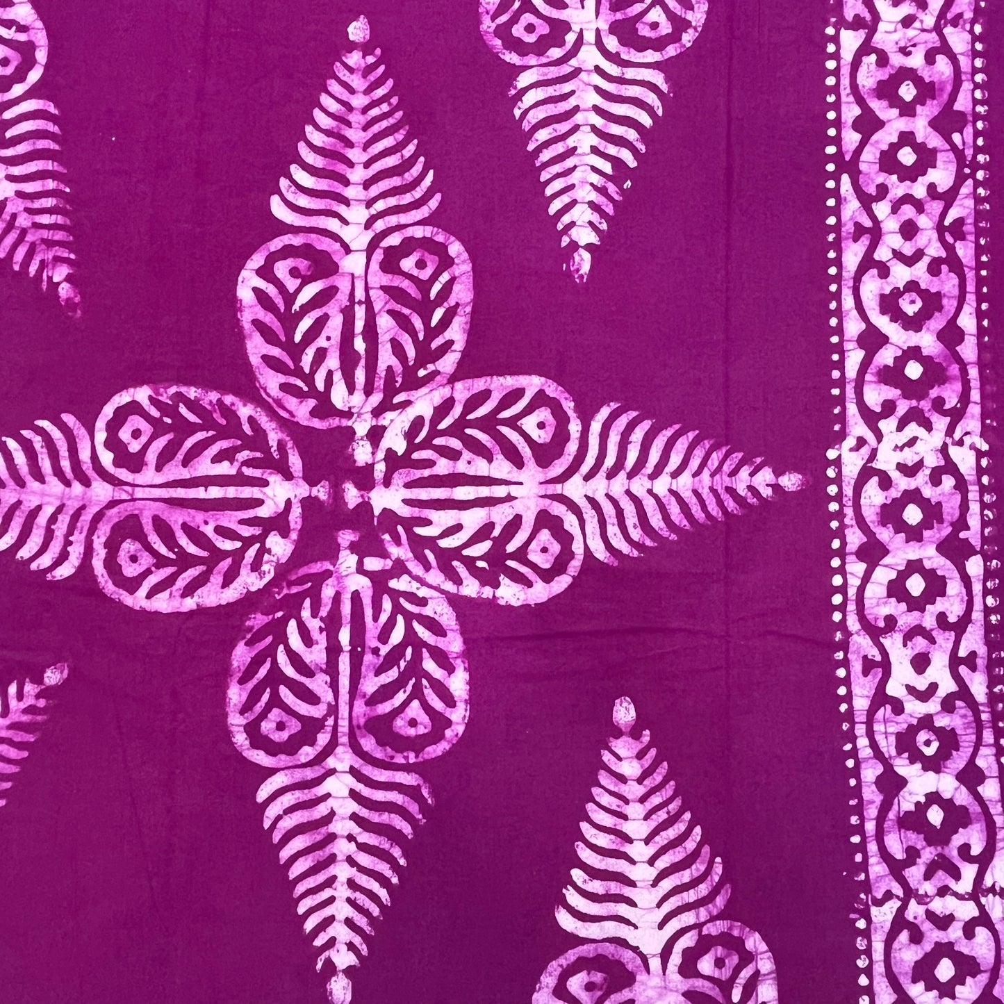 Batik Lavender Bedsheet