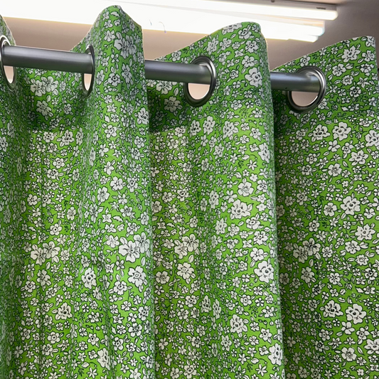 Flower Print Cotton Printed Curtains