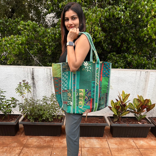 Everyday Green Tote Bag