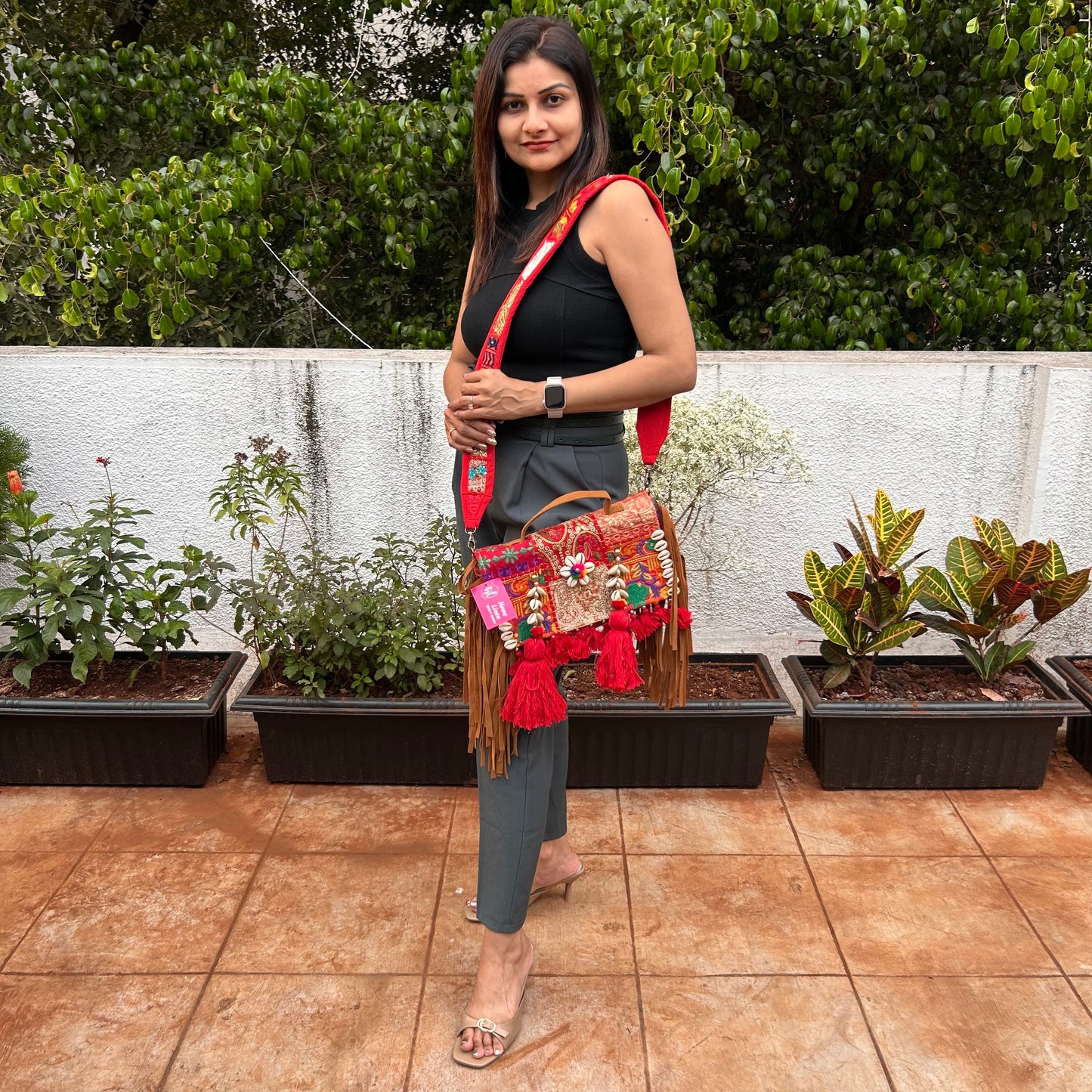 Red Banjara Bag