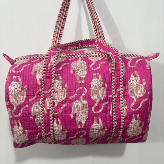 Pink Weekender Bag