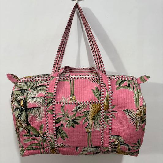 Pink Weekender Bag