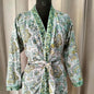 Ultimate Green Floral Bathrobe