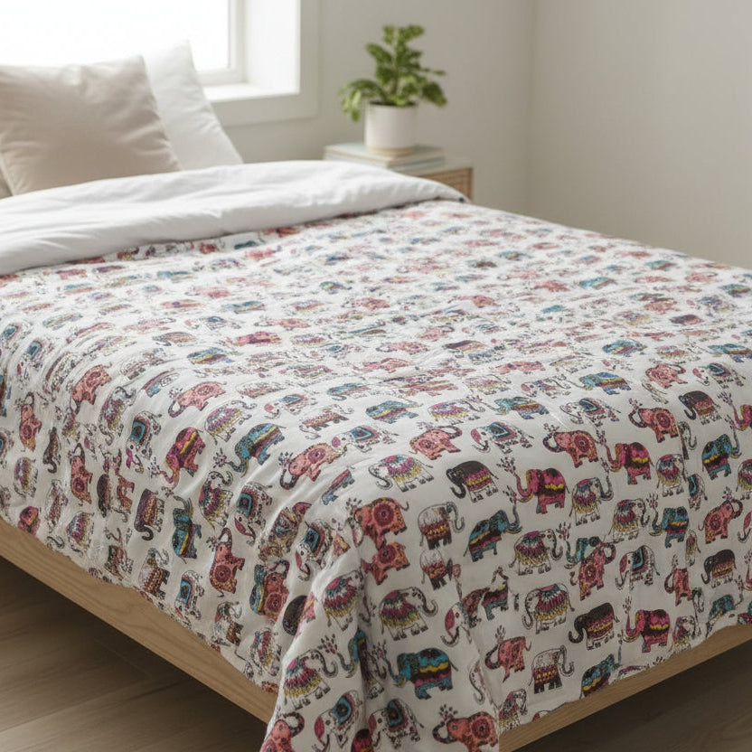 Colourful Elephant Dohar