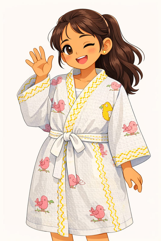 Bird Bathrobe