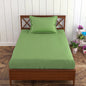 Bold and Simple Olive Color Bedsheet