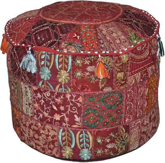 Red Ottoman