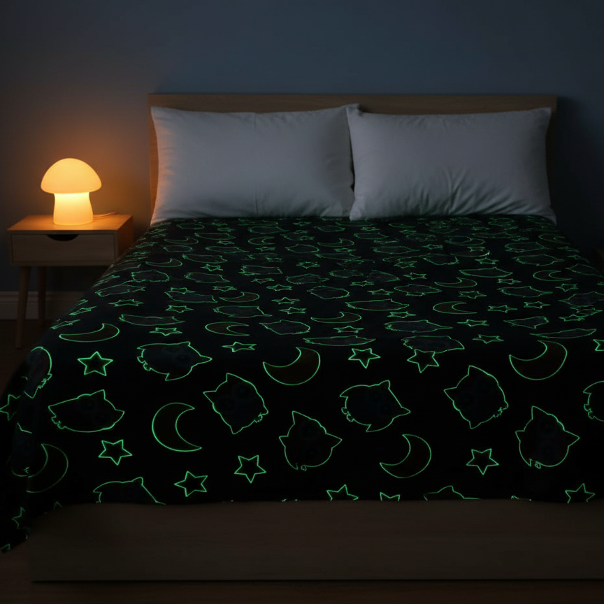 Owl Glow Blanket