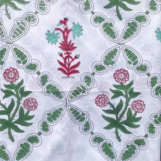 Classic Block Print Bedsheet