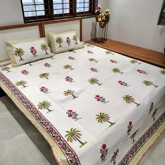 Green Tree Bedcover