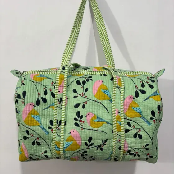 Pista Green Weekender Bag