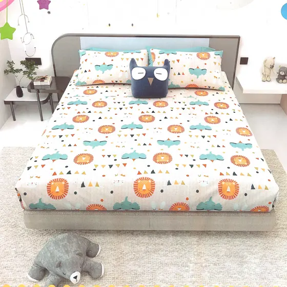Printed Lion Bedsheet